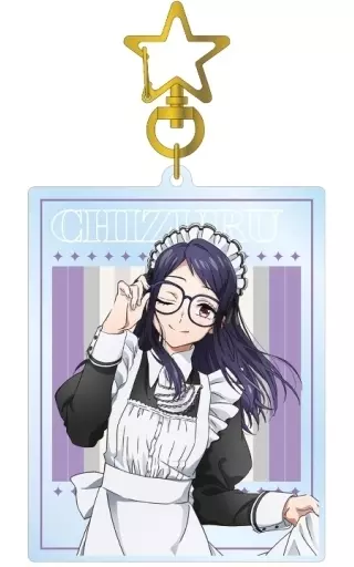 中村千鶴(メイド＆執事ver.) 描き下ろしイラスト BIGアクリルキーホルダー 「ヒロインたるもの!～嫌われヒロインと内緒のお仕事～」