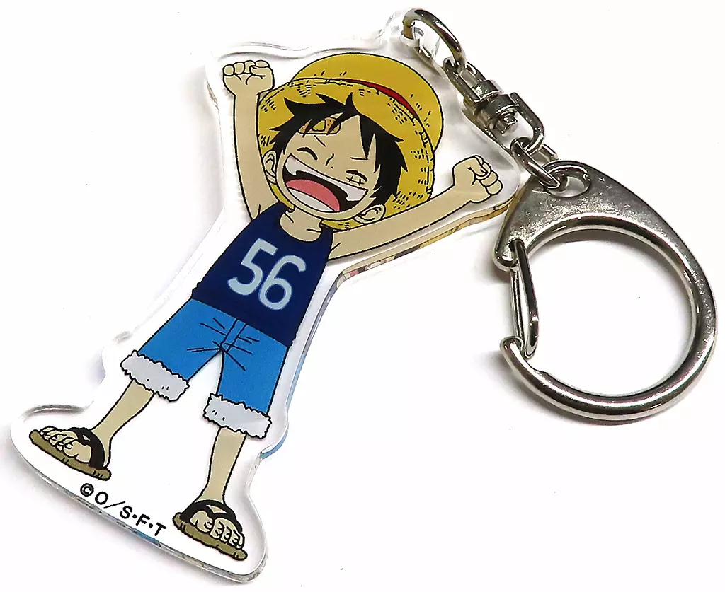 モンキー・D・ルフィ アクリルキーホルダー 「ワンピース×サンキューマート」