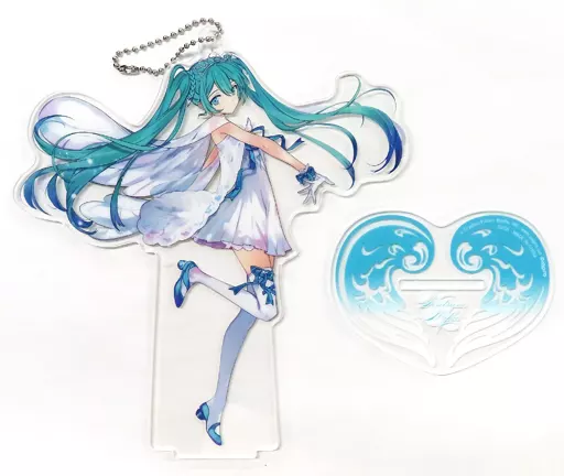 初音ミク(スオウVer.) スタンド付ビッグクリアキーチェーン “初音ミク 15th Anniversary” 「初音ミクシリーズ」