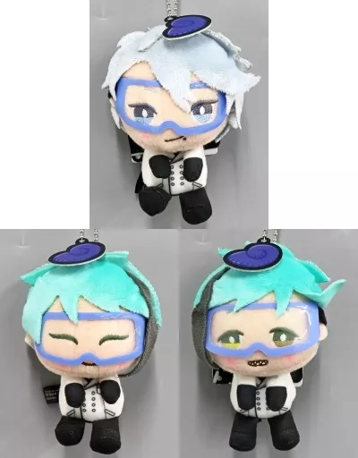 全3種セット ＆ you モアプラス実験着キーチェーンマスコット“オクタヴィネル寮” 「ディズニー ツイステッドワンダーランド」