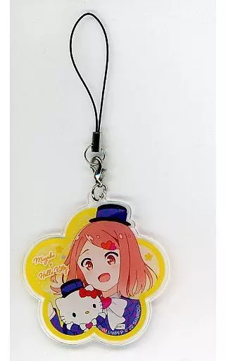 星野みやこ＆ハローキティ 「私に天使が舞い降りた!×サンリオキャラクターズ アトレ秋葉原に天使が舞い降りた! トレーディングアクリルストラップ」