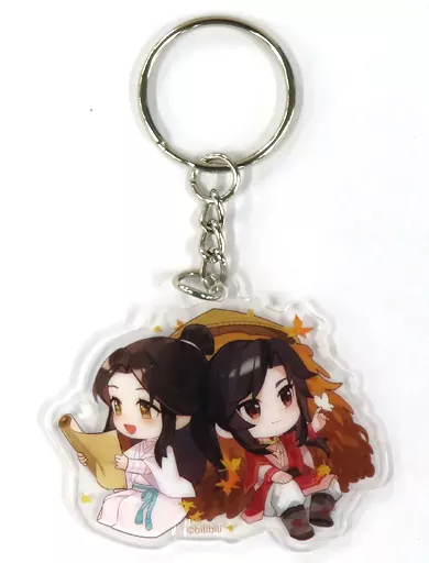謝憐＆三郎 暮楓山行 アクリルキーホルダー 「天官賜福 謝憐＆三郎 暮楓山行Ver. ABS＆PVC製 塗装済み完成品」 予約購入特典