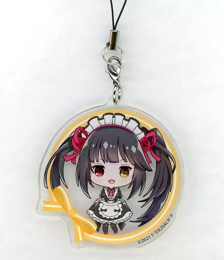 時崎狂三(メイドver.) アクリルストラップ 「くじ引き堂 デート・ア・ライブIV くじ セクシーなの?キュートなの?わたくしと誕生日デートを始めましょう」 C-5賞