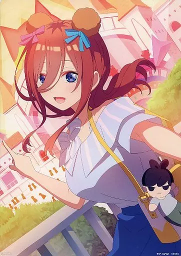 五等分の花嫁 中野三玖 イラストボード 一番くじ 他 非売品 パネル