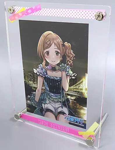 櫻木真乃(MUGEN BEAT ver.) 公式ブロマイド付きフォトフレーム 「アイドルマスター シャイニーカラーズ」