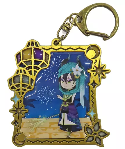 マレウス・ドラコニア 「ディズニー ツイステッドワンダーランド展 ヴィランズから生まれた世界 メモリアルメタルチャーム」