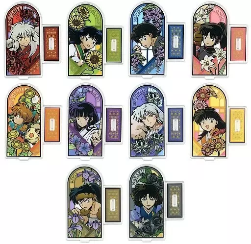 犬夜叉 ローソン一番くじ　アクリルスタンド 10個セット　コンプリート 犬夜叉くじ | くじストリート