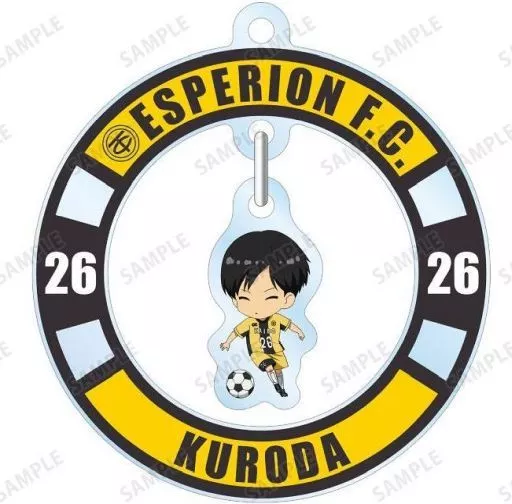 黒田勘平 「アオアシ トレーディングゆらゆらアクリルキーホルダー」