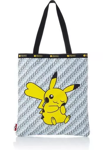 雑貨　ピカチュウ エメラルド トート 「ポケットモンスター×LeSportsac」