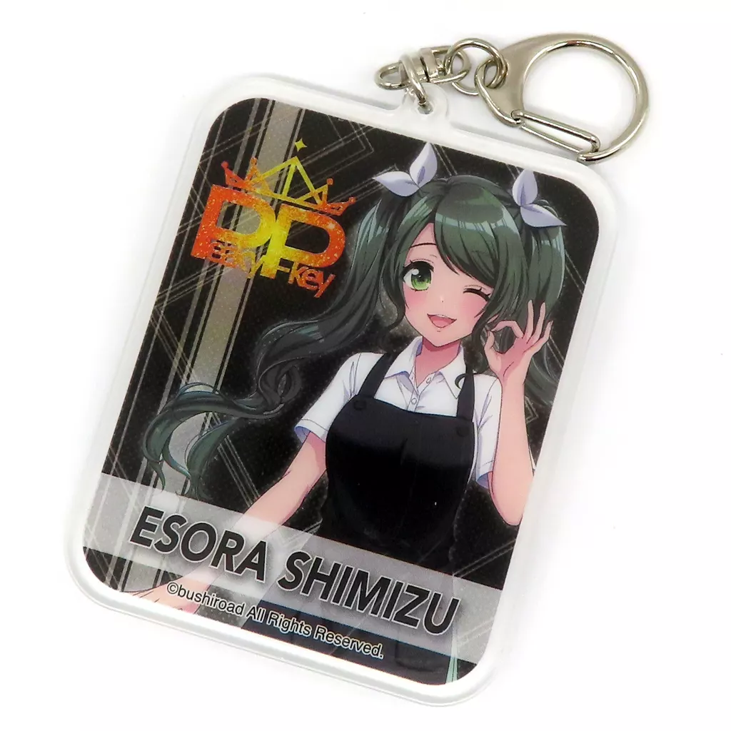 清水絵空 描き下ろしアクリルキーホルダー 「D4DJ TSUTAYA POP UP SHOP 第6弾 Peaky P-key」