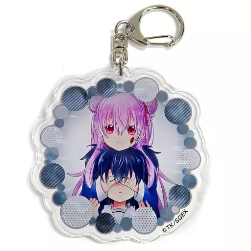 松坂さとう＆神戸しお(目隠し) アクリルキーホルダー 「ゲマくじ ハッピーシュガーライフ」 C-8賞