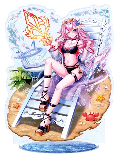 ミトラ アクリルスタンド 「白猫プロジェクト キラキラ☆サマーくじ」 F賞_image