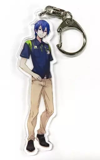KAITO(NewDays制服/iXima Ver.) アクリルキーホルダー ナツキタ2018 北海道フェア描き下ろし 「NewDays×SNOW MIKU」