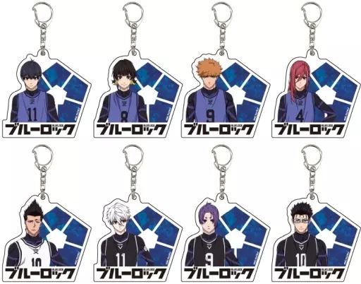 全8種セット 「ブルーロック アクリルキーホルダー 01」