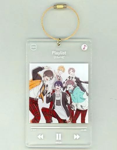 リルハピ アクリルキーホルダー 「アオペラ -aoppella!?-」