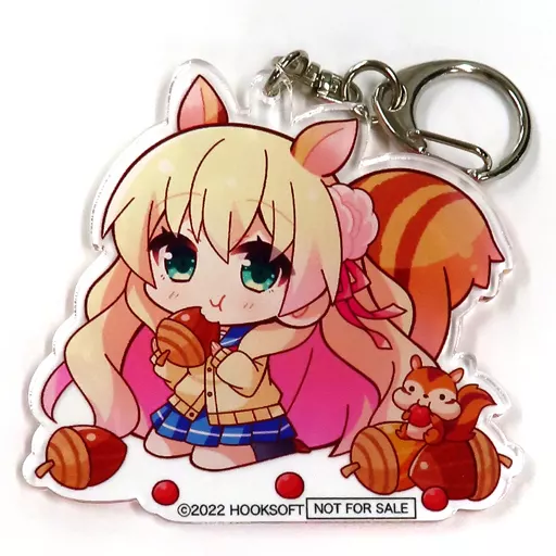 小瀬葉月 描き下ろしSDアクリルキーホルダー 「PCソフト 放課後シンデレラ2/放課後シンデレラ1＋2パック」 ソフマップ購入特典