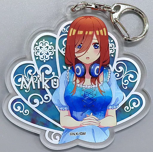 中野三玖(半身) 「映画 五等分の花嫁 POPUP STORE in 東京タワー トレーディングアクリルキーホルダーコレクション」