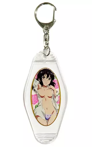 姫柊雪菜(雪菜とお風呂) 雪菜とずっと一緒にいよ？ルームキーホルダー 「くじ引き堂 ストライク・ザ・ブラッド Final 雪菜とドキドキ新婚旅行オンラインくじ」 C-4賞