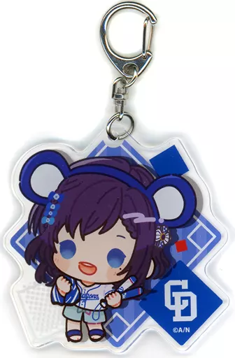 相羽ういは(中日ドラゴンズ) アクリルキーホルダー 「楽天コレクション セ・リーグ6球団×バーチャルYouTuber にじさんじ Aパターン」 C-4賞