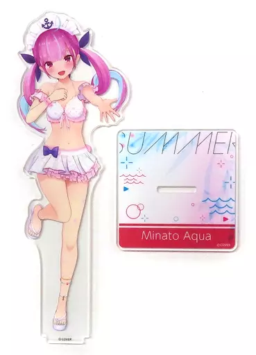 アクリルスタンド・アクリルパネル　湊あくあ 3Dアクリルスタンド シャイニーウェーブver. 「バーチャルYouTuber ホロライブ」