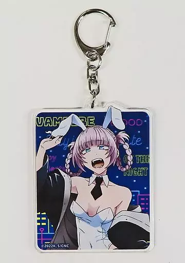 七草ナズナ(白バニーガールver.) よふかしアクリルキーホルダー 「くじ引き堂 よふかしのうた ～BUNNY!BUNNY!!BUNNY!!!～くじ」 C-1賞