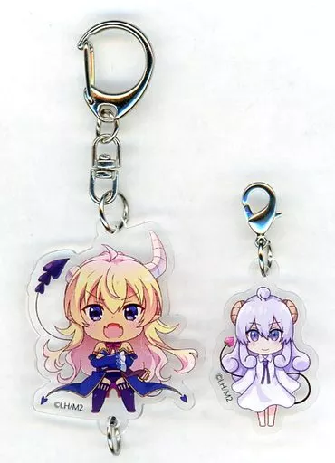 リリス＆よりしろごぜんぞ アクリルチャームセット 「DMMスクラッチ! まちカドまぞく 2丁目」 D-5賞
