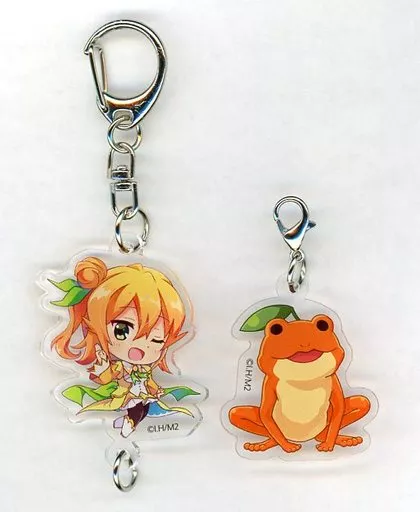 陽夏木ミカン(シトラスレディ)＆ミカエル アクリルチャームセット 「DMMスクラッチ! まちカドまぞく 2丁目」 D-7賞