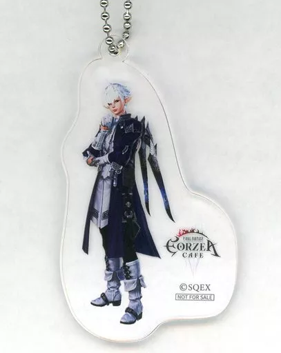 アルフィノ 特製アクリルキーホルダー 「ファイナルファンタジー エオルゼアカフェ 8周年記念」 スタンプラリー景品