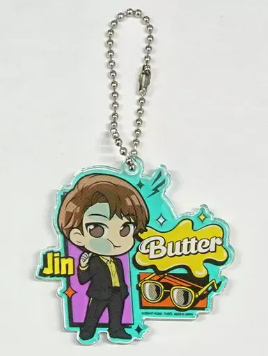 ジン(BTS/防弾少年団) 「ぴた!でふぉめ TinyTAN アクリルキーホルダー Butter」