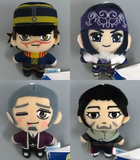 全4種セット モアプラスマスコットVol.1 「ゴールデンカムイ」