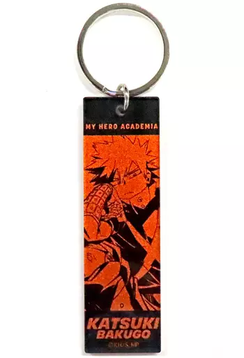 爆豪勝己 「僕のヒーローアカデミア ヒーロープラザ 2022 トレーディングメタリックアクリルキーホルダー ~座れ!イス!~」