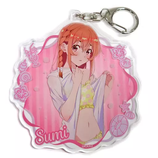 桜沢墨 BIGアクリルキーホルダー 「DMMスクラッチ! 彼女、お借りします 第三弾」 C-4賞