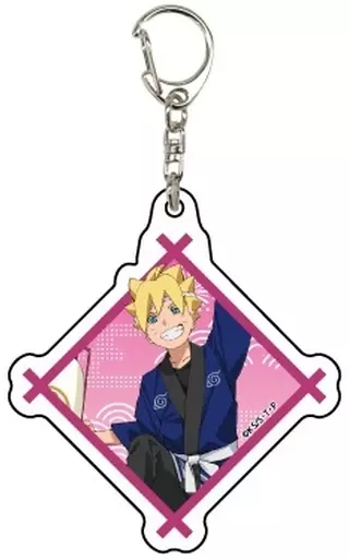 うずまきボルト 「NARUTO ＆ BORUTO 描き下ろしアクリルキーホルダー 04.祭りver.」