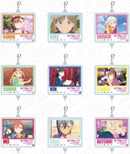 全9種セット 「ラブライブ!スーパースター!! つながるアクリルキーホルダー vol.6」