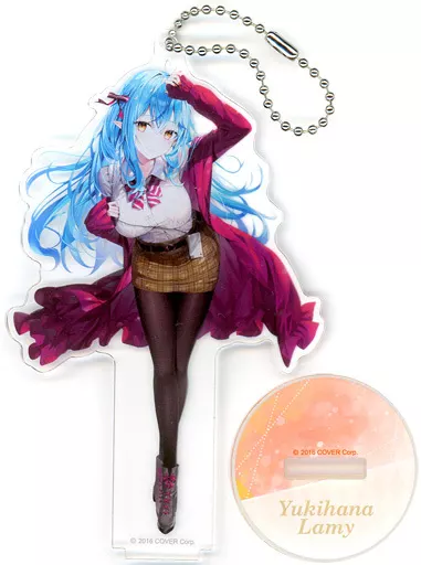 雪花ラミィ(リン☆ユウイラスト) アクリルスタンドキーホルダー 「バーチャルYouTuber ホロライブ×カプとれ」（チェーン欠品）