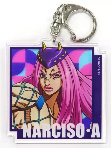 ナルシソ・アナスイ 描き下ろしアクリルキーホルダー 「ジョジョの奇妙な冒険 第六部 ストーンオーシャン×アトレ秋葉原」