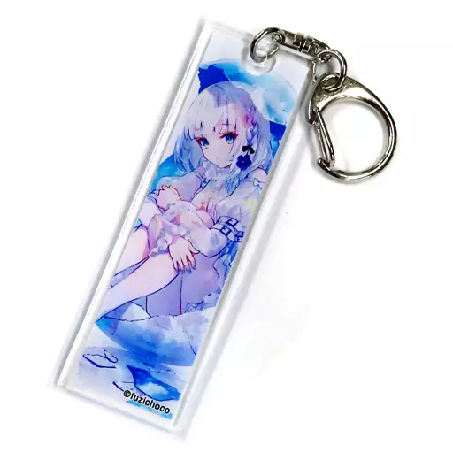 藤ちょこイラスト(Eデザイン) 短冊型アクリルキーホルダー 「コトブキヤくじ 藤ちょこ」 D賞-5