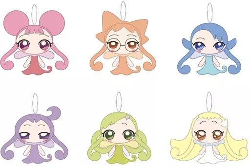 全6種セット 「おジャ魔女どれみドッカ～ン! プラッシュマスコット」_img