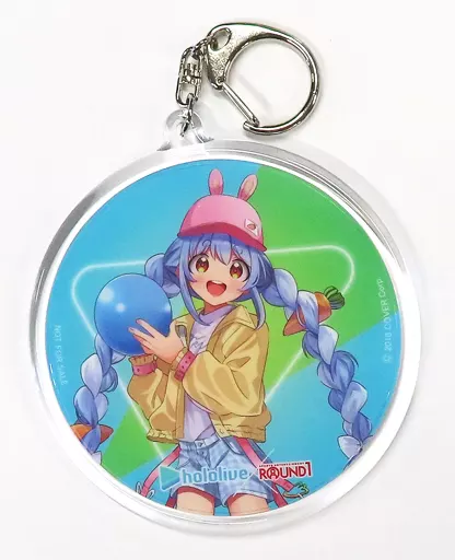 兎田ぺこら(ボウリングver./等身) トレーディングアクリルキーホルダー 「バーチャルYouTuber ホロライブ×ラウンドワン コラボキャンペーン」 ＜ぺこマリ＞ドリンク注文特典