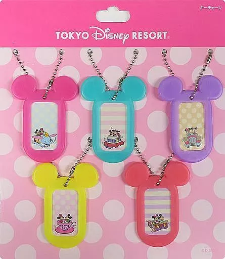 ミッキーマウス＆ミニーマウス キーチェーン(5個セット) 「ディズニー」 東京ディズニーリゾート限定