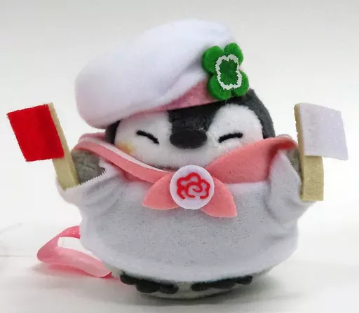 コウペンちゃん マリンな手乗りマスコット(ピンクのえり・しろいふく) 「コウペンちゃん」