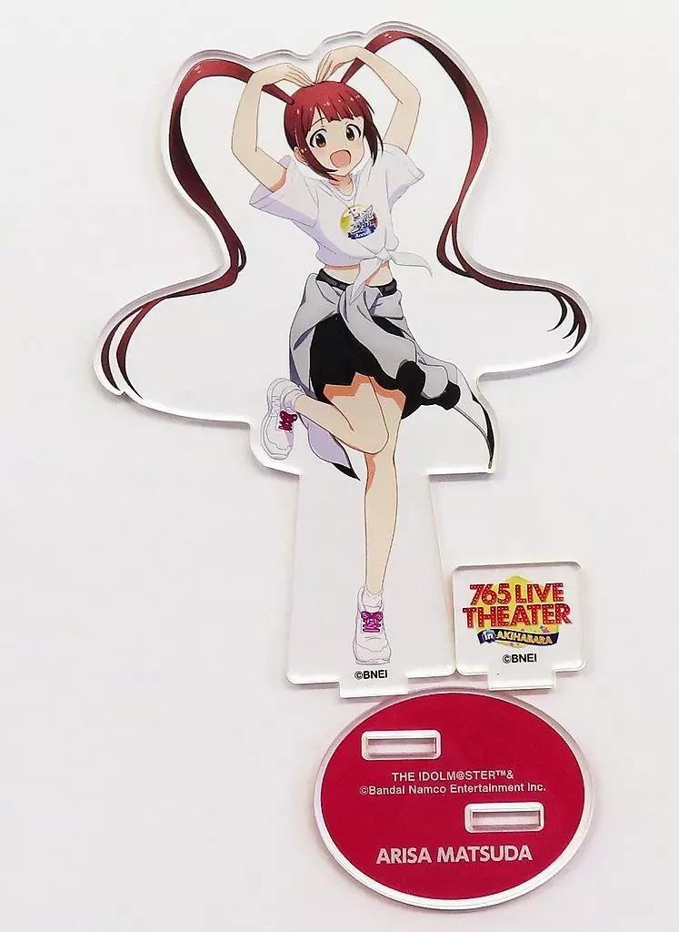 松田亜利沙 公式アクリルスタンド 「アイドルマスター ミリオンライブ! シアターデイズ 5周年記念展 ～765 LIVE THEATER in 秋葉原～」