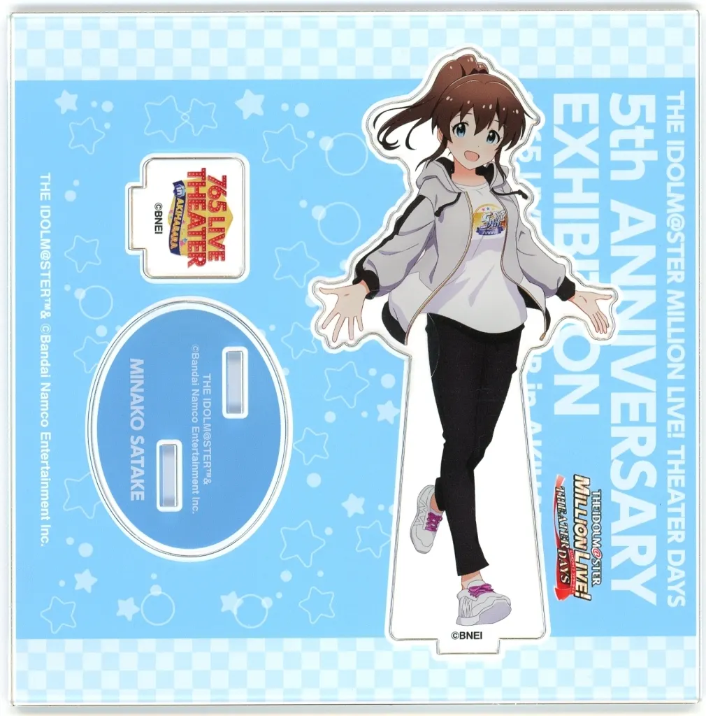 佐竹美奈子 公式アクリルスタンド 「アイドルマスター ミリオンライブ! シアターデイズ 5周年記念展 ～765 LIVE THEATER in 秋葉原～」