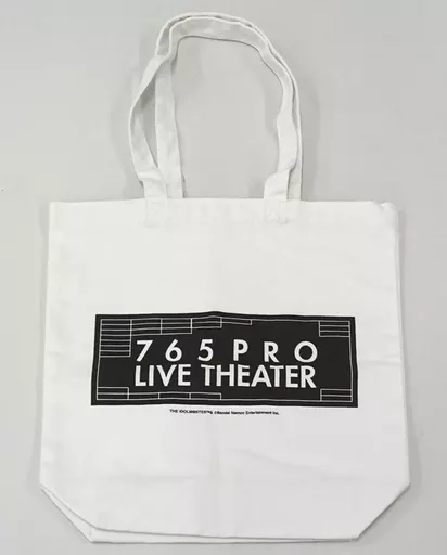 ロゴ 公式トートバッグ 「アイドルマスター ミリオンライブ! シアターデイズ 5周年記念展 ～765 LIVE THEATER in 秋葉原～」
