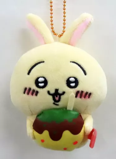 うさぎ(たこ焼) ぬいぐるみキーチェーン 「ちいかわ なんか小さくてかわいいやつ」 大阪限定
