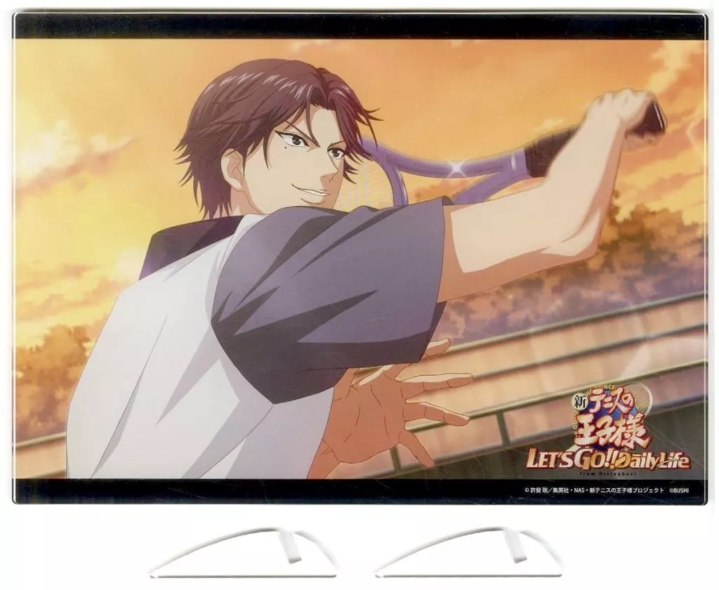 跡部景吾 A4アクリルパネル 「Switchソフト 新テニスの王子様 LET’S GO!! -Daily Life- from RisingBeat アニメイト限定セット」 同梱特典_image