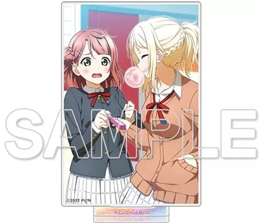 上原歩夢＆宮下愛 「ラブライブ!虹ヶ咲学園スクールアイドル同好会 さかさま虹ヶ咲!? トレーディングアクリルスタンド 1」_image