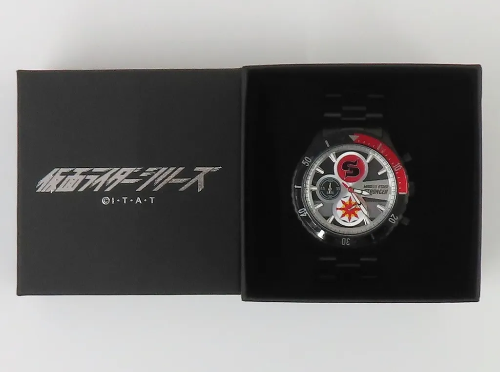 仮面ライダーストロンガー クロノグラフ腕時計【Live Action Watch】 「仮面ライダーシリーズ」