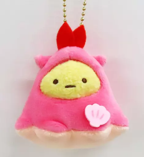 えびふらいのしっぽ(めんだこ) ぶらさげぬいぐるみ 「すみっコぐらし」 アクアワールド茨城県大洗水族館限定