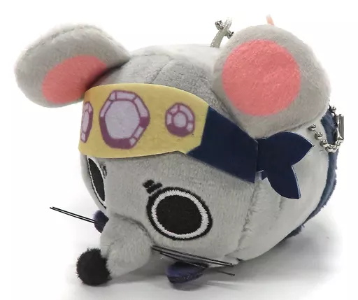 ムキムキねずみ もちころりん ぬいぐるみマスコット 「鬼滅の刃×嵐電×映画村 京ノ御仕事参」